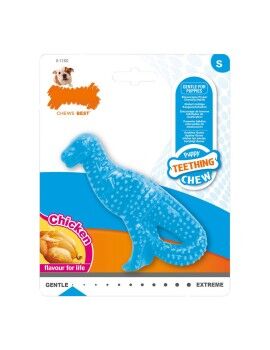 Mordedor de perro Nylabone Dinosaurio Pollo Nylon Cachorros