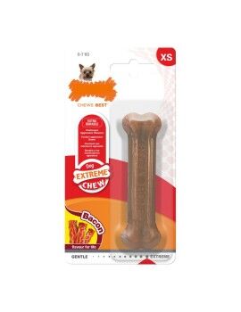 Mordedor para cão Nylabone Dura Chew Bacon Nylon Tamanho XS