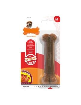 Mordedor de perro Nylabone Dura Chew Bacon Talla M Nylon