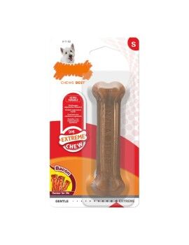 Mordedor de perro Nylabone Dura Chew Bacon Talla S Nylon