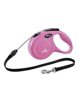 Correa para Perro Flexi NEW CLASSIC Rosa S