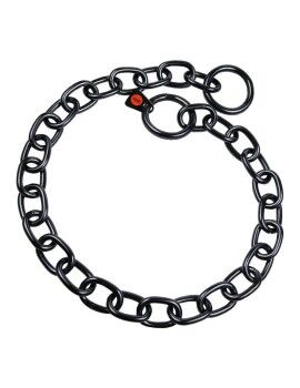 Collar para Perro Hs Sprenger Negro 4 mm Eslabones Semi-Largo (74 cm)