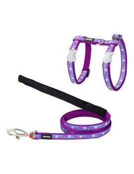 Arnés para Gato Red Dingo Style Morado Azul Unicornio Correa