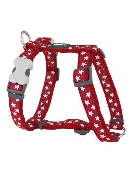 Arnês para Cães Red Dingo Style Vermelho Estrela 25-39 cm