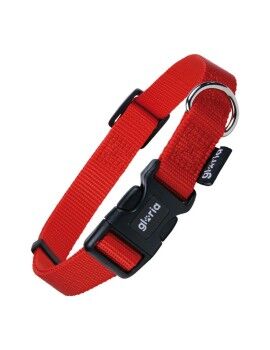 Collar para Perro Gloria Liso Rojo Talla L (36-70 cm)