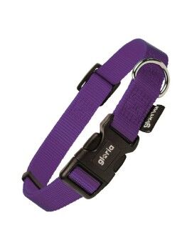 Coleira para Cães Gloria Liso Roxo Tamanho L (36-70 cm)