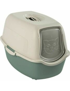 Arenero para Gatos Rotho My Pet BAILEY Blanco/Verde