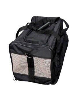 Bolso Bandolera para Mascotas Gloria Trip Negro Plegable 52 x 30 x 30 cm