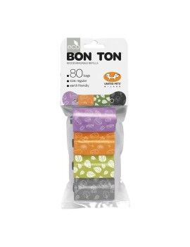 Bolsas higiénicas United Pets Bon Ton Regular Perro Colores surtidos (4 x 20 uds)