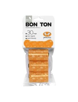 Bolsas higiénicas United Pets Bon Ton Regular Perro Naranja (3 x 10 uds)