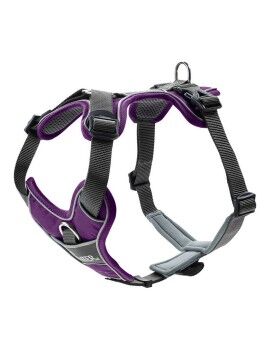 Arnés para Perro Hunter Divo 52-68 cm Morado Talla S/M