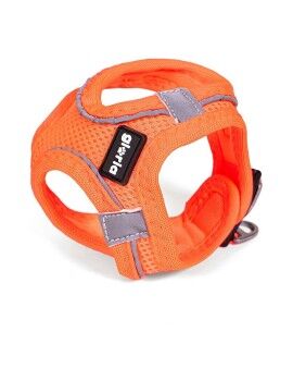 Arnés para Perro Gloria Air Mesh Trek Star Ajustable Naranja Talla XXXS (18-20 cm)