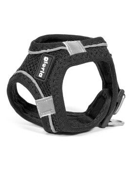 Arnês para Cães Gloria Air Mesh Trek Star Ajustável Preto Tamanho XXXS (18-20 cm)