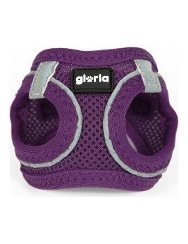 Arnês para Cães Gloria Air Mesh Trek Star Ajustável Roxo Tamanho XXXS (18-20 cm)