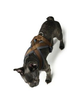 Arnês para Cães Hunter London Comfort XS-S 39-47 cm Castanho