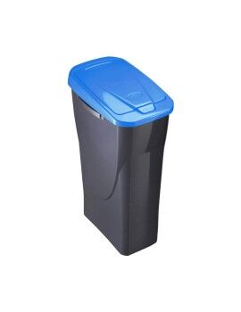 Papeleira Preto/Azul Polipropileno (15 L)