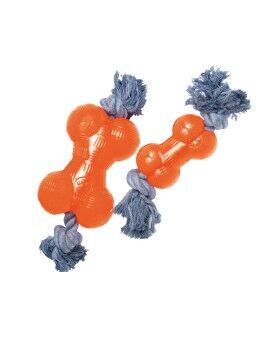 Juguete para perros Gloria Hueso Naranja S (9 cm)