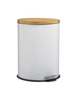 Caixote do lixo 5five Simply Smart Baltik Branco 30 L Metal