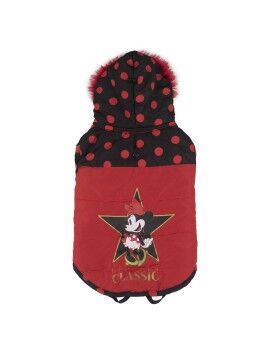 Abrigo para Perro Minnie Mouse Negro Rojo M