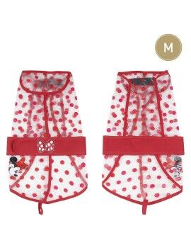 Gabardina para Cães Minnie Mouse Vermelho