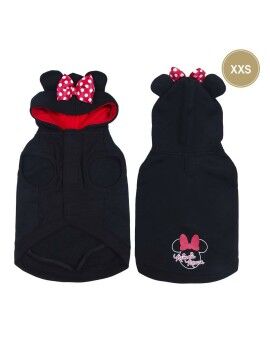 Camisola para Cães Minnie Mouse Preto XXS