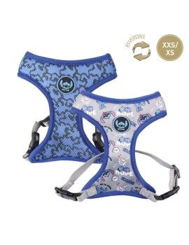 Arnês para Cães Stitch XXS/XS Azul escuro