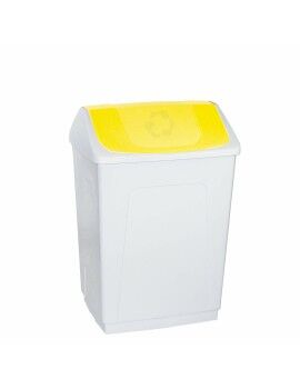 Papeleira Denox Branco Amarelo 55 L