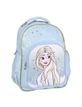 Mochila Escolar Frozen Azul