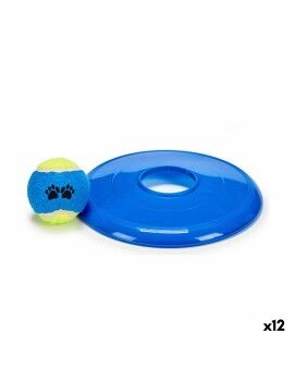 Conjunto de Brinquedos para Cães Bola Frisbee Borracha Polipropileno (12 Unidades)