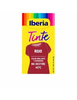 Tinta para Roupa Tintes Iberia   Vermelho 70 g