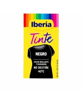 Tinta para Roupa Tintes Iberia   Preto 70 g