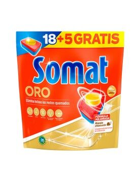 Pastillas para Lavavajillas Somat Oro