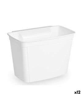 Soporte para Bolsas de Basura Blanco Plástico 4 L (12 Unidades)