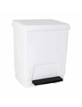 Caixote do Lixo com Pedal 23 L Branco