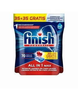 Pastillas para Lavavajillas Finish All In One (70 unidades)