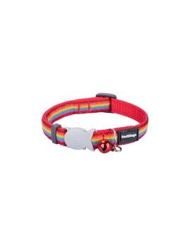 Collar para Gato Red Dingo Rainbow 20-32 cm Multicolor