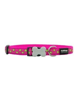 Collar para Perro Red Dingo Stars 20-32 cm Rosa Rojo