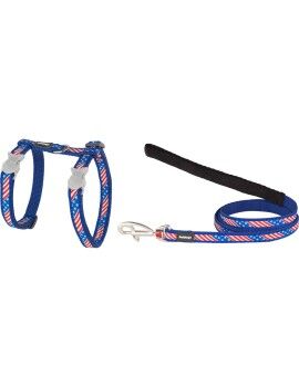 Arnés para Perro Red Dingo US Flag 21-35 cm Azul