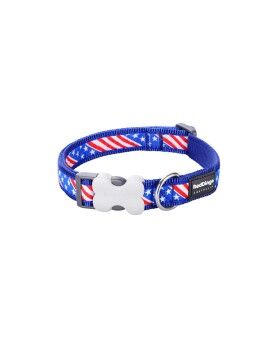 Coleira para Cães Red Dingo US Flag 20-32 cm Azul