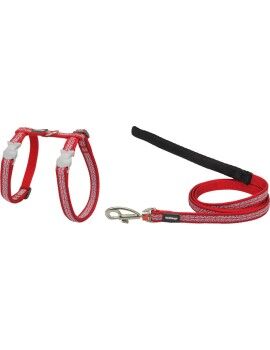 Arnês para Cães Red Dingo Union Jack 21-35 cm Vermelho