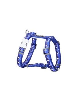 Arnês para Cães Red Dingo Lightning 25-39 cm Azul Marinho