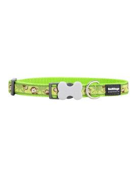 Coleira para Cães Red Dingo STYLE MONKEY LIME GREEN 31-47 cm