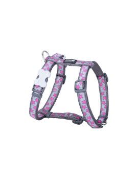 Arnés para Perro Red Dingo STYLE HOT PINK ON COOL GREY 36-54 cm 30-48 cm