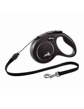 Correa para Perro Flexi New CLASSIC Negro