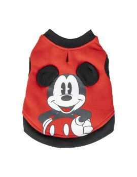 Camisola para Cães Mickey Mouse S Vermelho