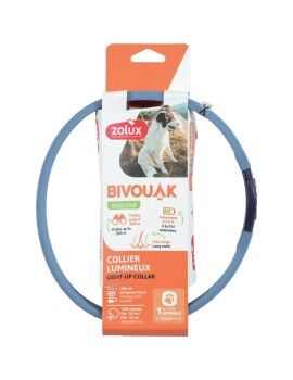 Coleira para Cães Zolux BIVOUAK LED Azul 60 cm 30 cm