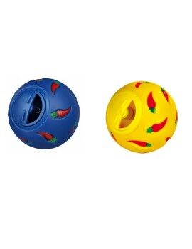 Bola Trixie 6275 Conejo Snacks Ø 7 cm Amarillo Azul Multicolor Plástico (1 Pieza)