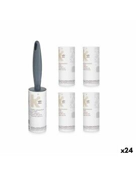 Rodillo Quitapelusas Better Clear Gris 16 x 27 x 4,2 cm Set (24 Unidades)