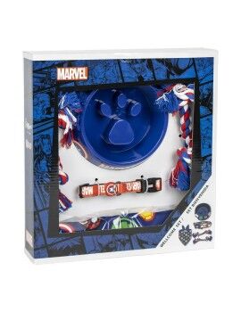 Conjunto de oferta de boas-vindas para cães The Avengers Azul 5 Peças