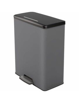 Cubo de basura Curver Gris